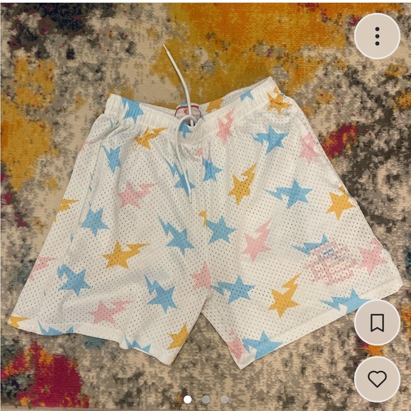 BAPE X Eric Emanual shorts